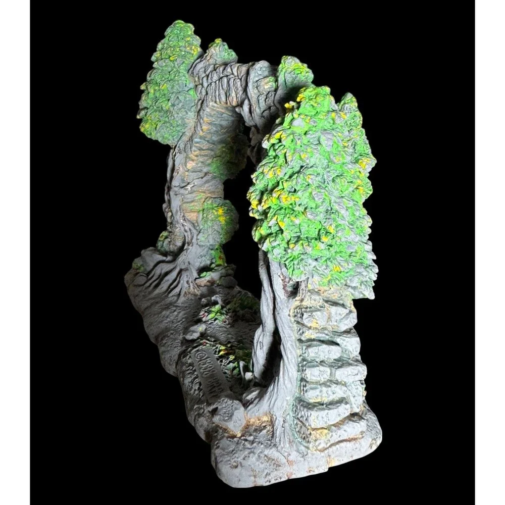 Aquarium Fish Tank Mythical Stone Archway Swim Through Resin Decor 3